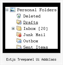 Tree Menu Folding Extjs Treepanel Ui Addclass Extjs Treepanel Ui Addclass Tree Cascade Vertical Menu