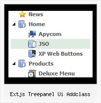 Extjs Treepanel Ui Addclass Expanding Menus Tree