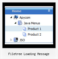 Filetree Loading Message Tree Navbar Generator