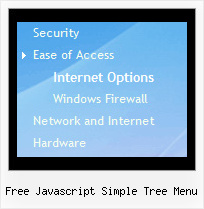 Free Javascript Simple Tree Menu Tree And Select Menus