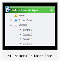 H1 Included In Moset Tree Tree Text Transition