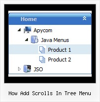 How Add Scrolls In Tree Menu Tree View Menue