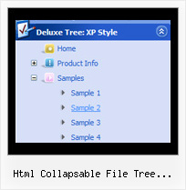 Html Collapsable File Tree Structure Menu Popup En Tree