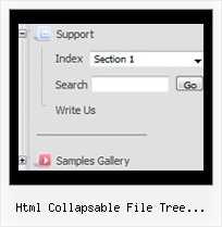 Html Collapsable File Tree Structure Tree Popup Style Absolute