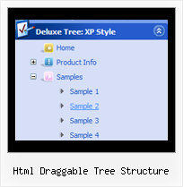 Html Draggable Tree Structure Tree Xml Menus