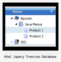 Html Jquery Treeview Database Drop Down Menus Tree Tutorial
