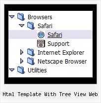 Html Template With Tree View Web Gratis Drop Down Menu Tree