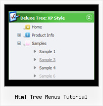 Html Tree Menus Tutorial Javascript Trees Menu