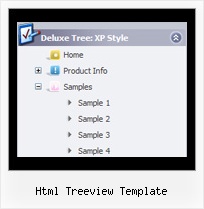 Html Treeview Template Tree Dhtml Floating