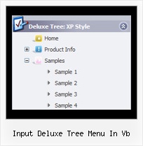 Input Deluxe Tree Menu In Vb Menu Tree Css