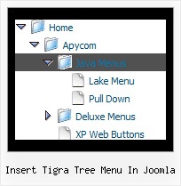 Insert Tigra Tree Menu In Joomla Mouseover Tree Menus
