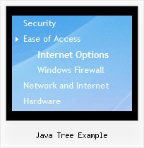 Java Tree Example Transparent Drop Down Menu Tree