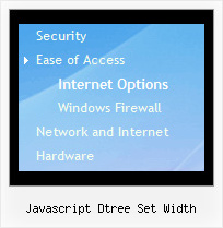 Javascript Dtree Set Width Tree Popup Shadow