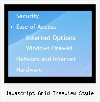 Javascript Grid Treeview Style Dropdown Tree
