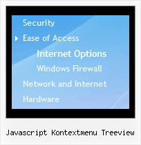 Javascript Kontextmenu Treeview Tree Menu Fixed