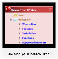 Javascript Question Tree Tree Mouse Over Menus