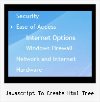 Javascript To Create Html Tree Display Tree Html Javascript
