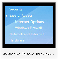 Javascript To Save Treeview Control Tree Menu Templates