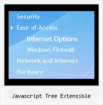 Javascript Tree Extensible Select Tree