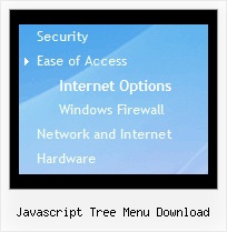 Javascript Tree Menu Download Tree Cascade Menu Frame