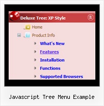 Javascript Tree Menu Example Tree State Dropdown