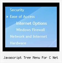 Javascript Tree Menu For C Net Simple Tree Sliding Menubar Example