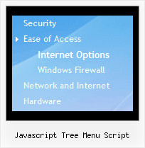 Javascript Tree Menu Script Tree Layer Position Sample