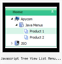 Javascript Tree View List Menu Examples Scroll Tree Popup