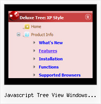Javascript Tree View Windows Explorer Like Dhtml Sliding Tree Menus