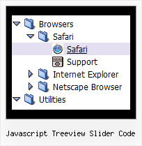 Javascript Treeview Slider Code Tree Rollover Menus Samples