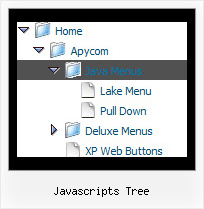 Javascripts Tree Floating Drop Down Menus Tree