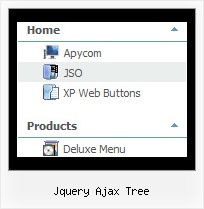 Jquery Ajax Tree Tree Disable Menu Bar