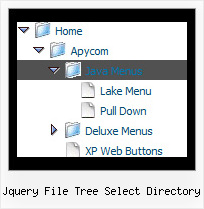Jquery File Tree Select Directory Tree Popup Submenu
