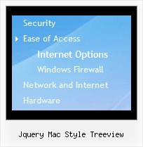Jquery Mac Style Treeview Menu Tree Sample