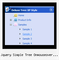 Jquery Simple Tree Onmouseover Error Tree Menu Cascade