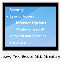 Jquery Tree Browse Disk Directory Creating Drop Down Menus Tree