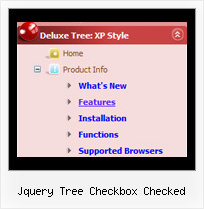 Jquery Tree Checkbox Checked Tree Animated Tree Menu