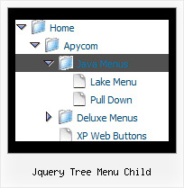 Jquery Tree Menu Child Tree Horizontal Menu Bar