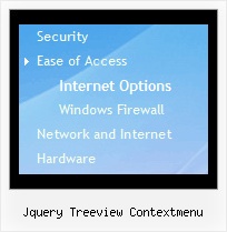 Jquery Treeview Contextmenu Menu Tree