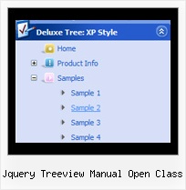 Jquery Treeview Manual Open Class Tree Position Slider Bar