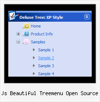 Js Beautiful Treemenu Open Source Tree Drag Select