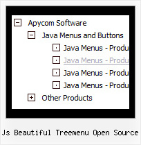 Js Beautiful Treemenu Open Source Cascading Tree Menus