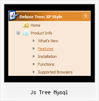Js Tree Mysql Drop Down Menus Tree View