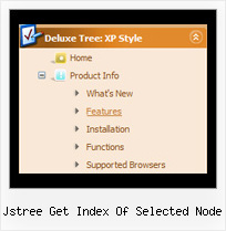 Jstree Get Index Of Selected Node Cross Frame Menu Tree