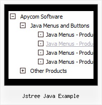 Jstree Java Example Tree Menubar