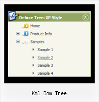 Kml Dom Tree Tree Views Menu Navigation