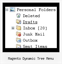 Magento Dynamic Tree Menu Tree Windows Xp Style