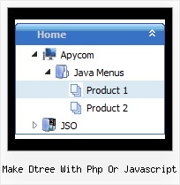 Make Dtree With Php Or Javascript Position Tree Menu
