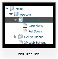 Manu Tree Html Tree Dynamic Drop Down Menu