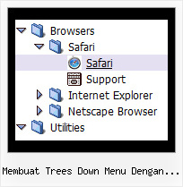Membuat Trees Down Menu Dengan Javascript Dhtml Tree Xp Menu